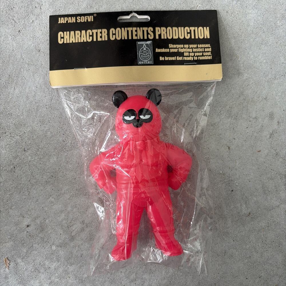 CCP Pandaman Japan Sofvi Kinnikuman Bright Pink NEW
